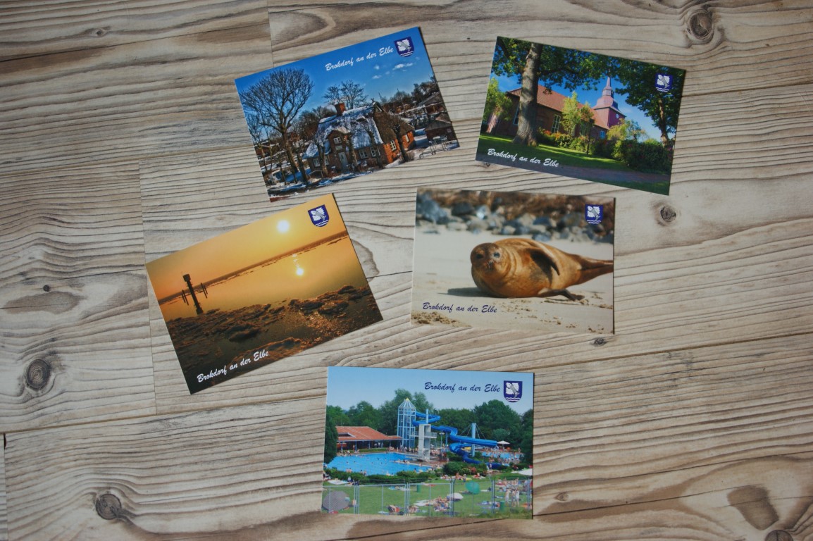 Neue Brokdorf-Postkarten