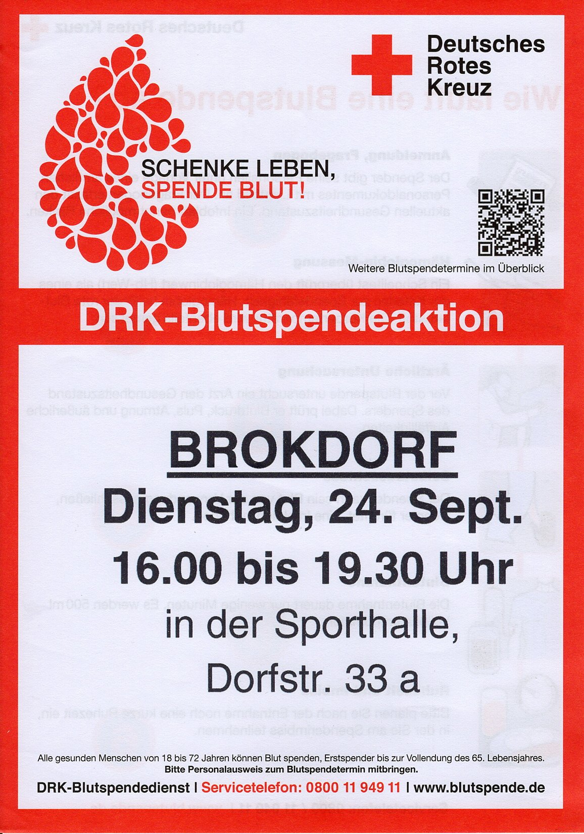 Blutspenden Brokdorf