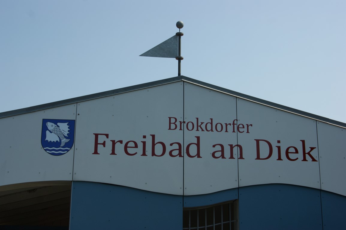 Brokdorfer Freibad an Diek