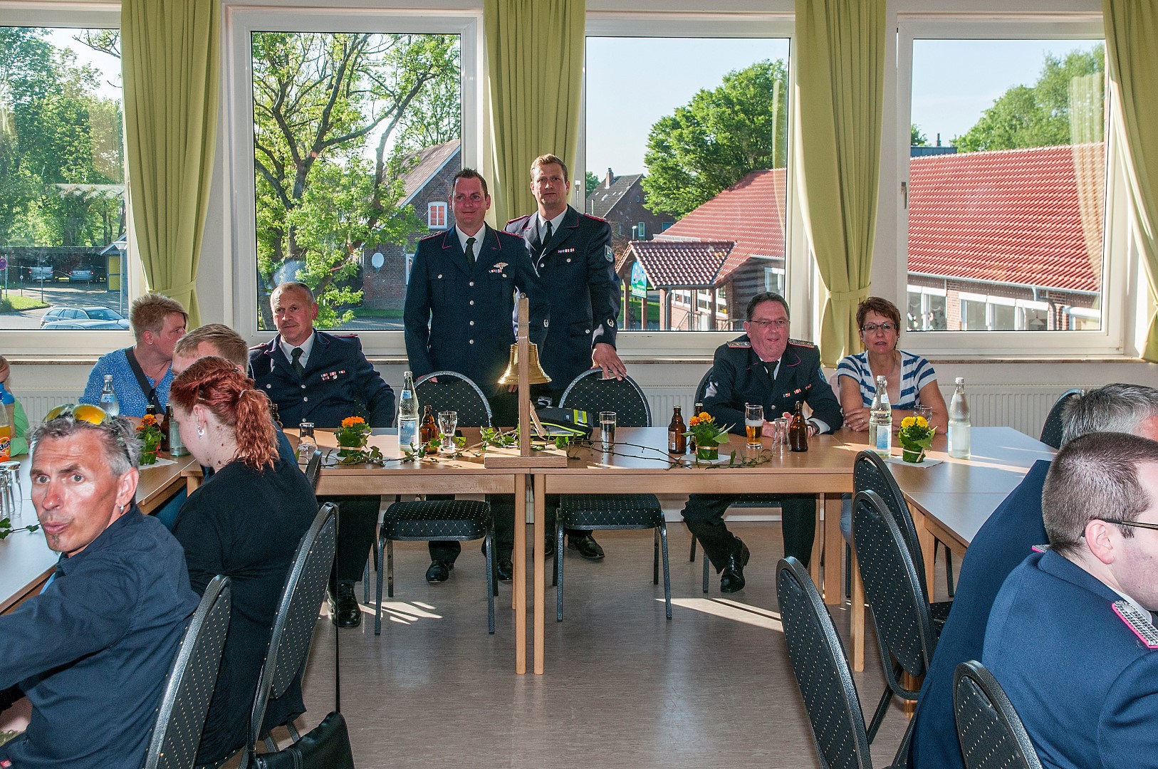 Freiwillige Feuerwehr Brokdorf Verabschiedung Thorsten & Jörg