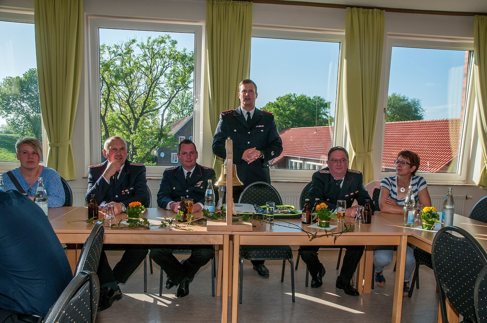 Freiwillige Feuerwehr Brokdorf Verabschiedung Thorsten & Jörg