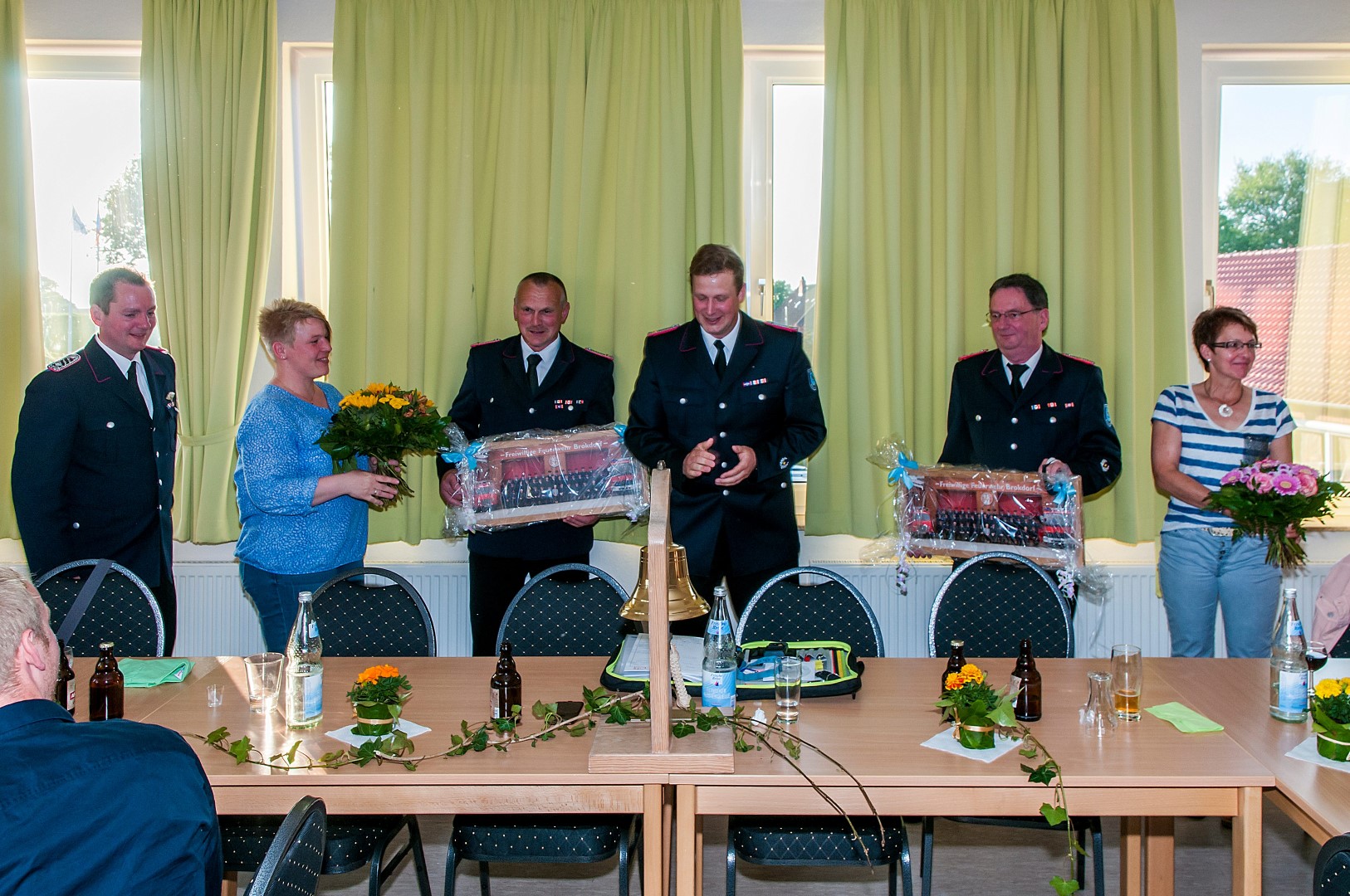 Freiwillige Feuerwehr Brokdorf Verabschiedung Thorsten & Jörg