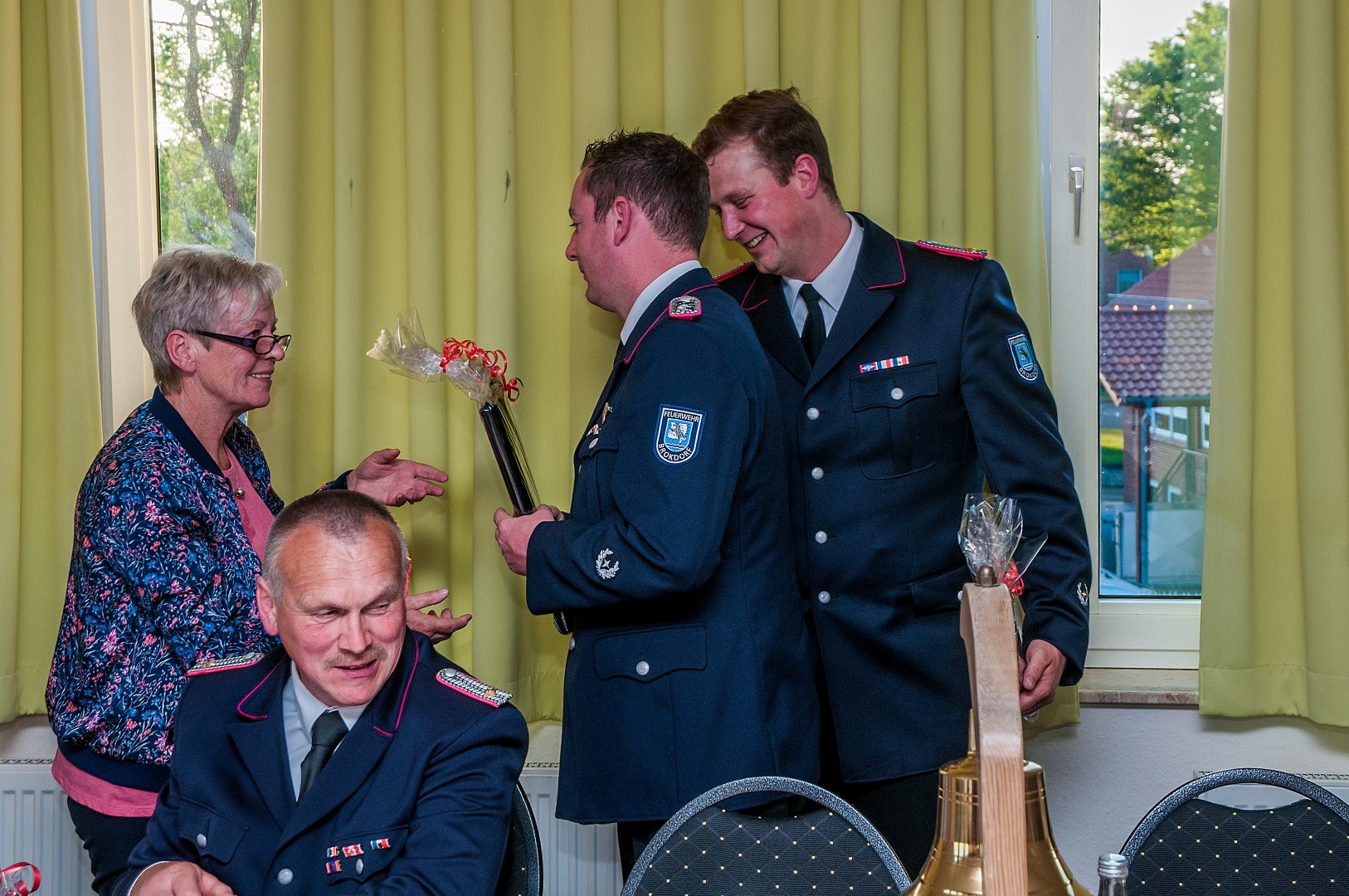 Freiwillige Feuerwehr Brokdorf Verabschiedung Thorsten & Jörg