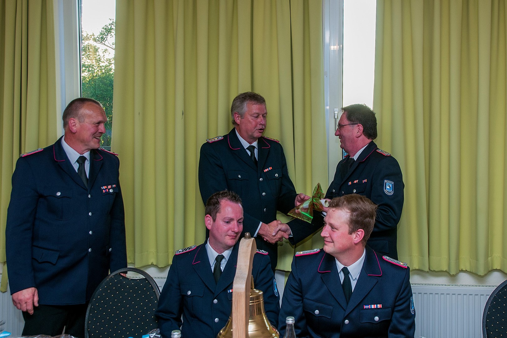 Freiwillige Feuerwehr Brokdorf Verabschiedung Thorsten & Jörg