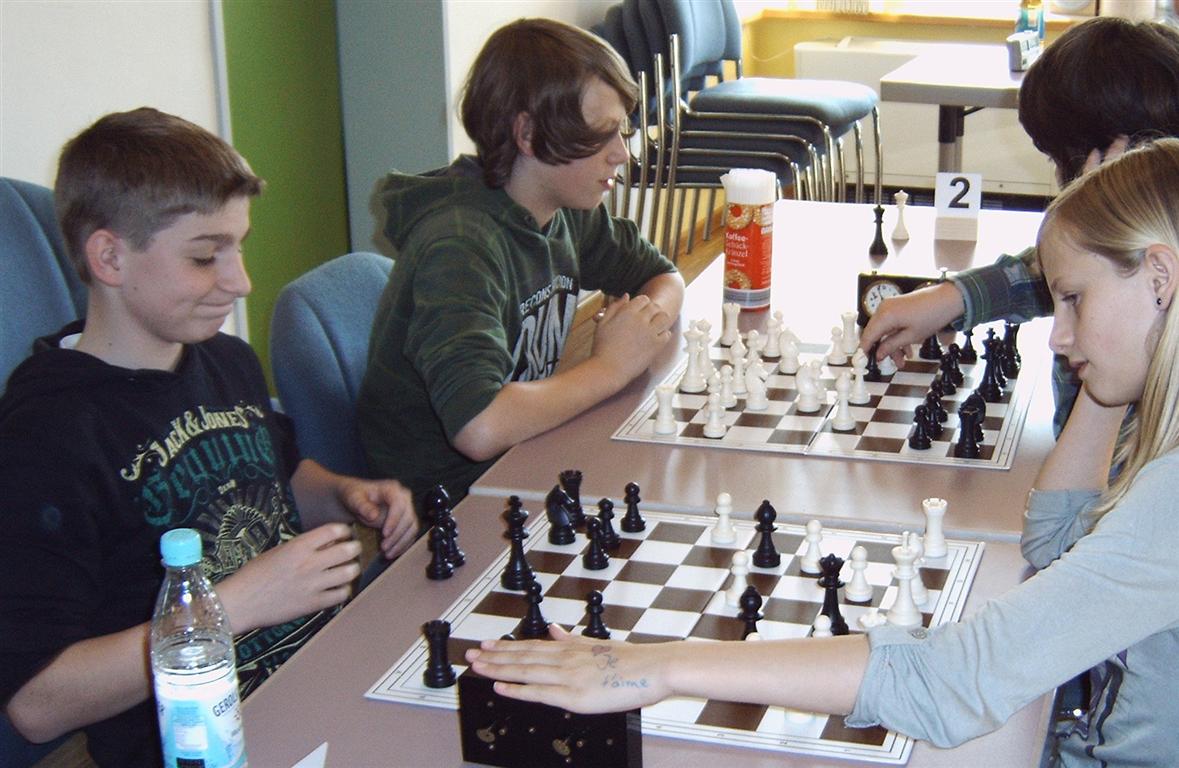 Schach Landespokal 1. Runde
