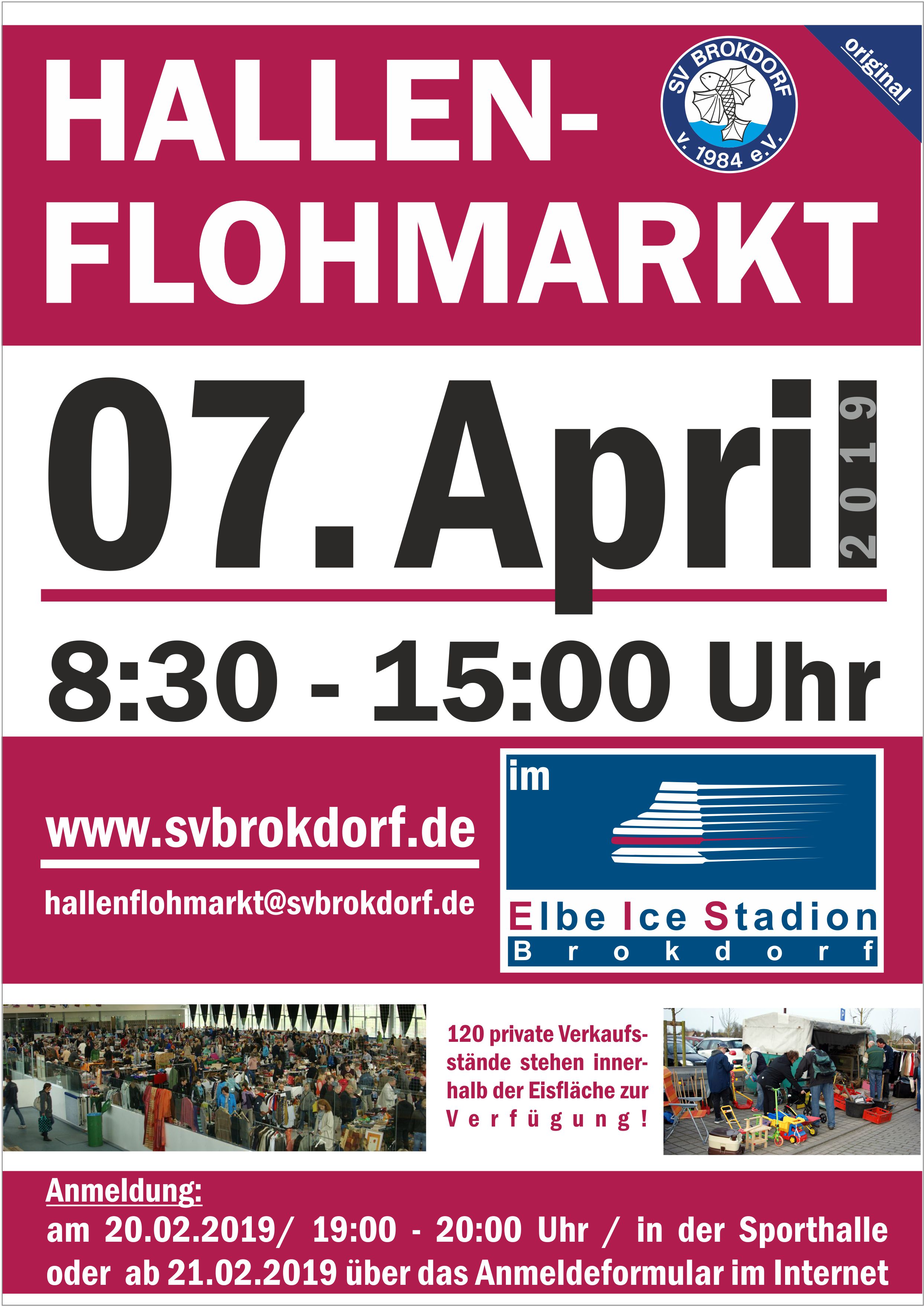 Hallenflohmarkt SV Brokdorf