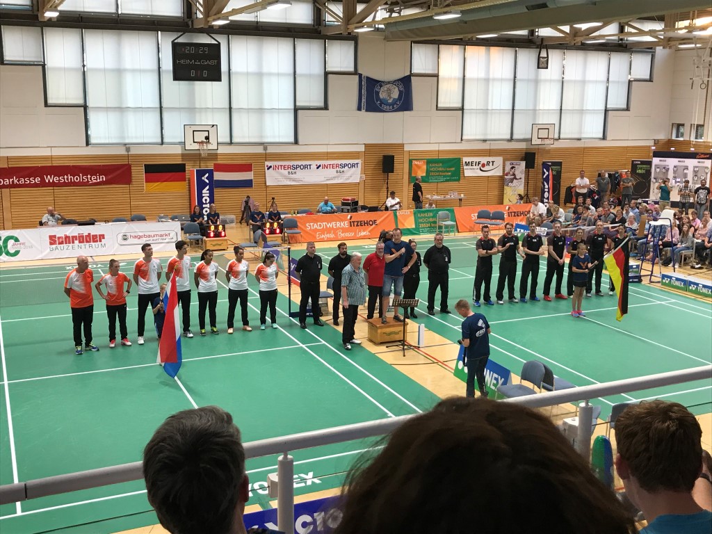 Länderspiel Badminton