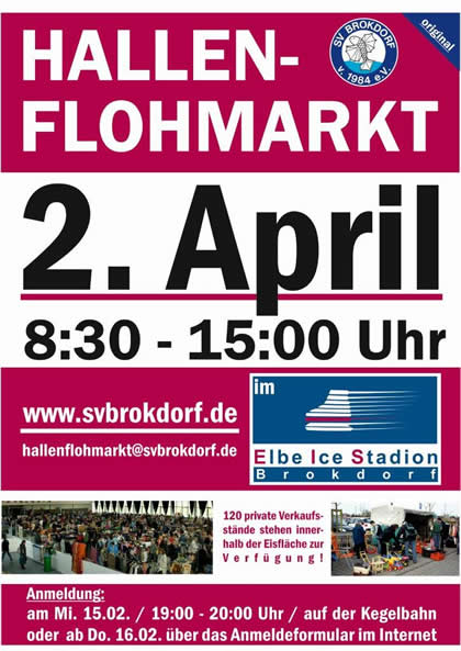 Flohmarkt Elbe Ice Stadion