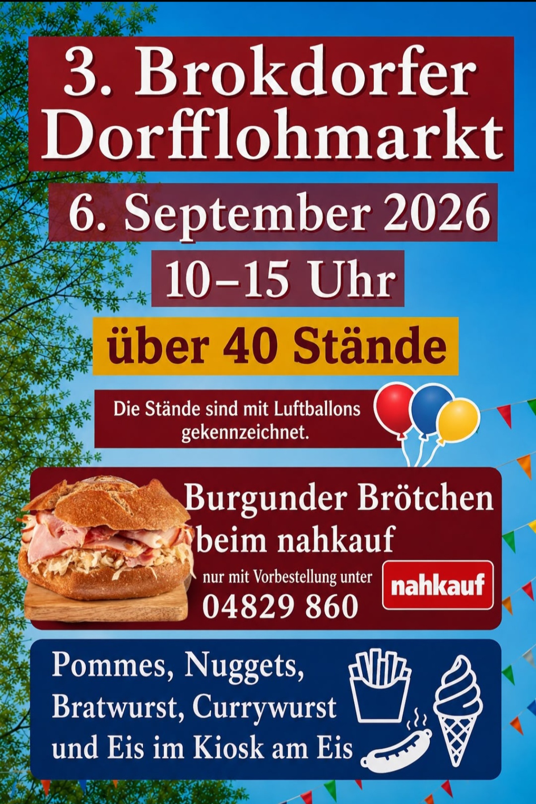 3. Dorfflohmarkt Brokdorf