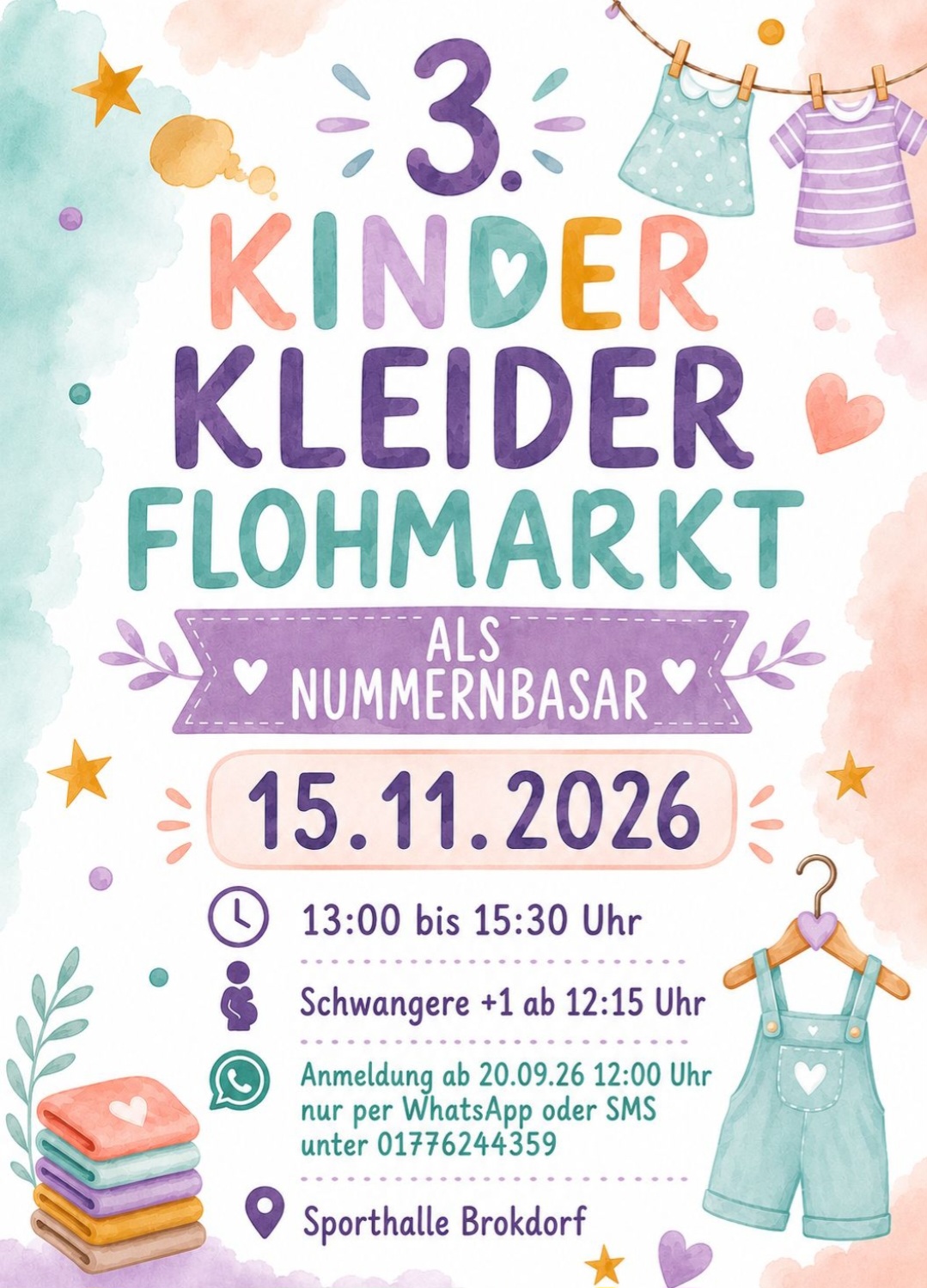 3. Kinderkleidermarkt Brokdorf