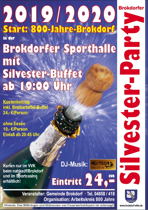 Sylvesterball in Brokdorf