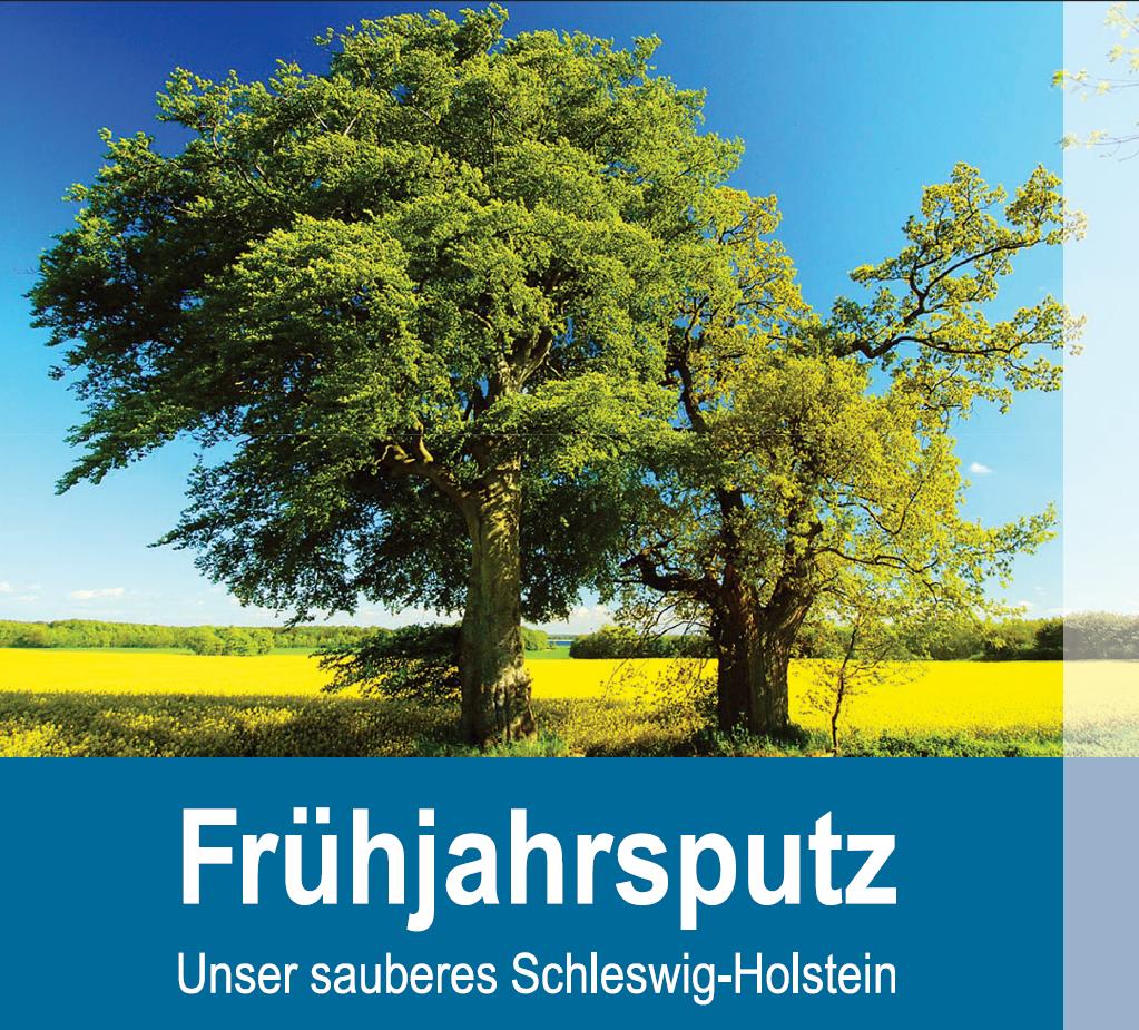 Frühjahrsputz in Brokdorf - Aktion Sauberes Schleswig-Holstein