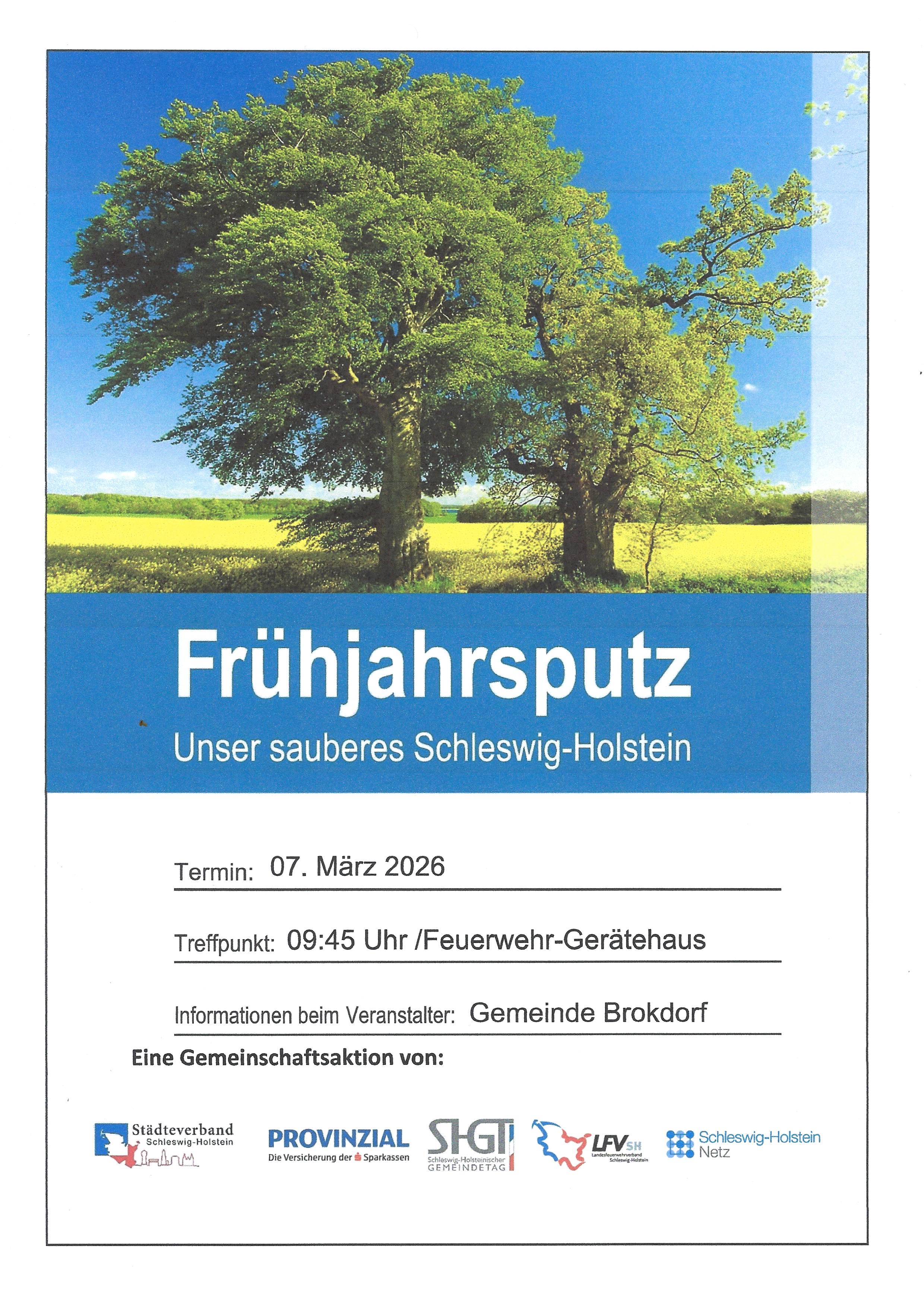 Sauberes Schleswig-Holstein.