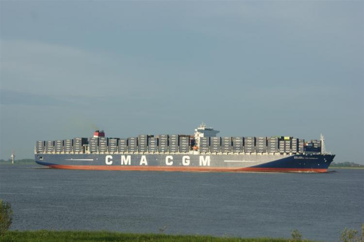 Größtes Containerschiff der Welt